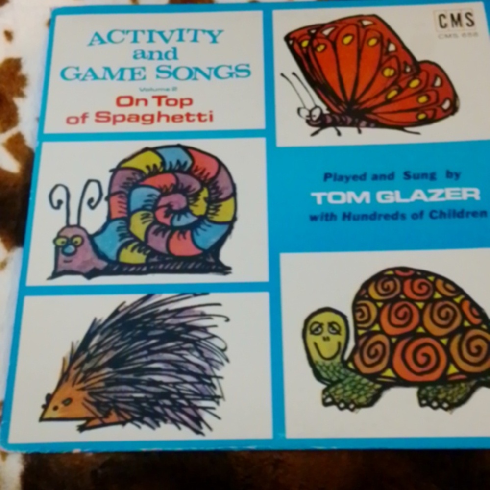 Childrens Activity and Game Songs Vinyl Record